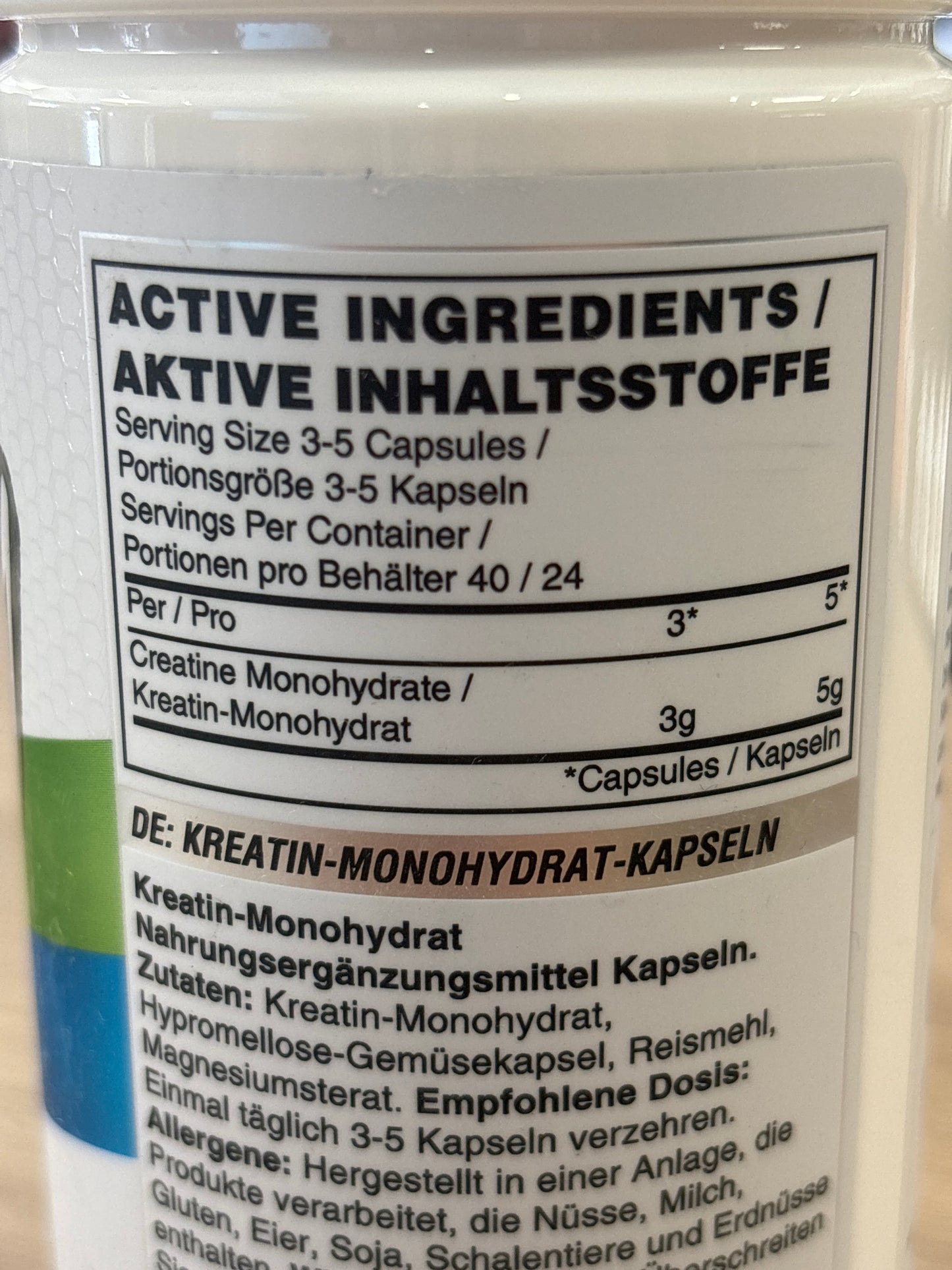 Créatine 120 capsules Naugthy boy