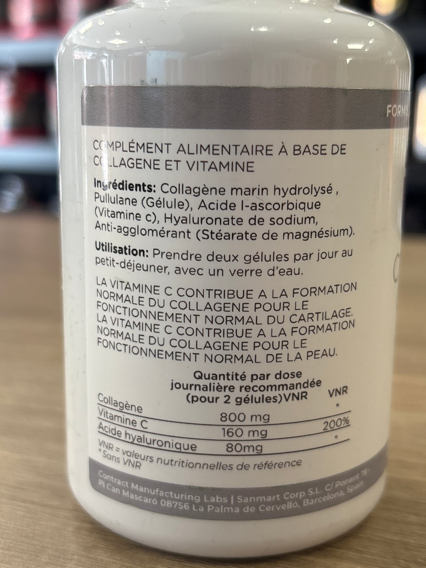 Collagène complex Hb nutrition
