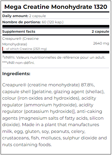 Mega créatine Scitec