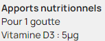 Vitamine D3 Favre