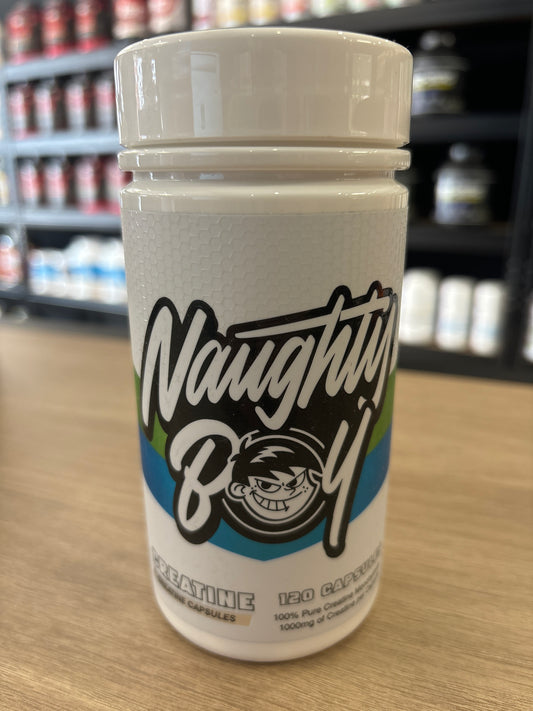 Créatine 120 capsules Naugthy boy