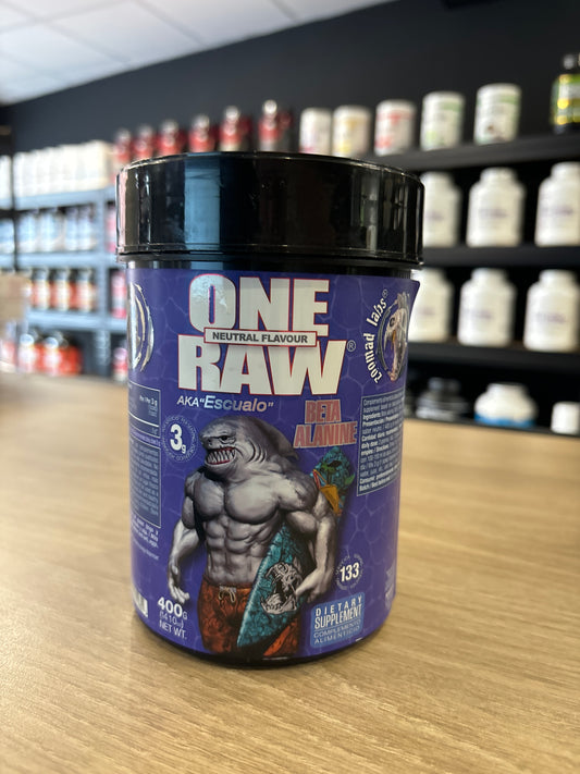 one raw beta alanine