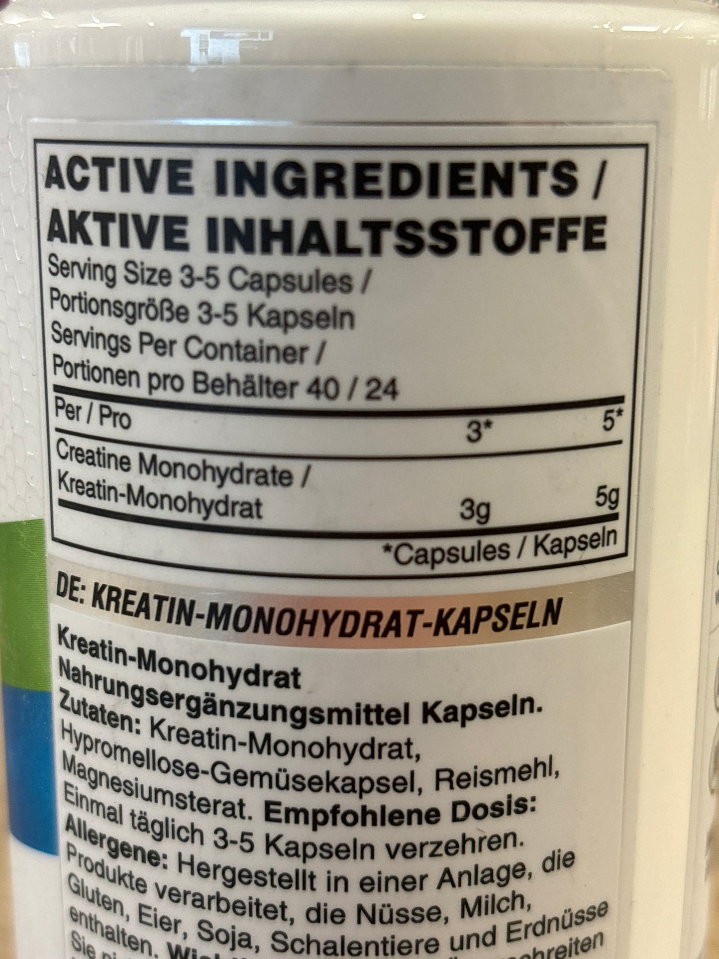 Créatine naugthy boy capsules