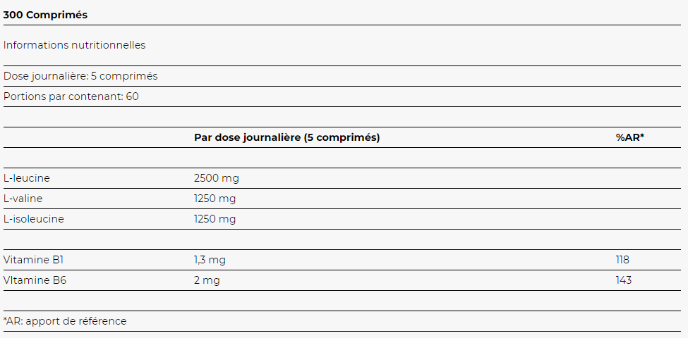 Bcaa TABS Yamamoto