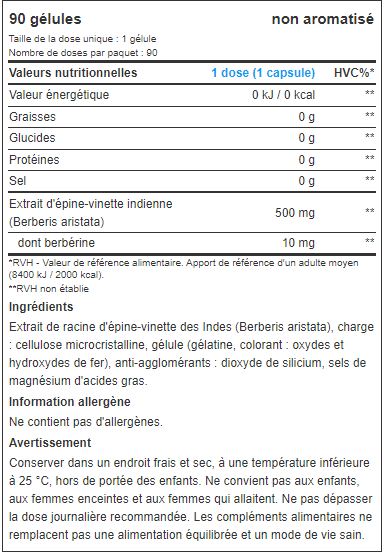 Berberine All nutrition