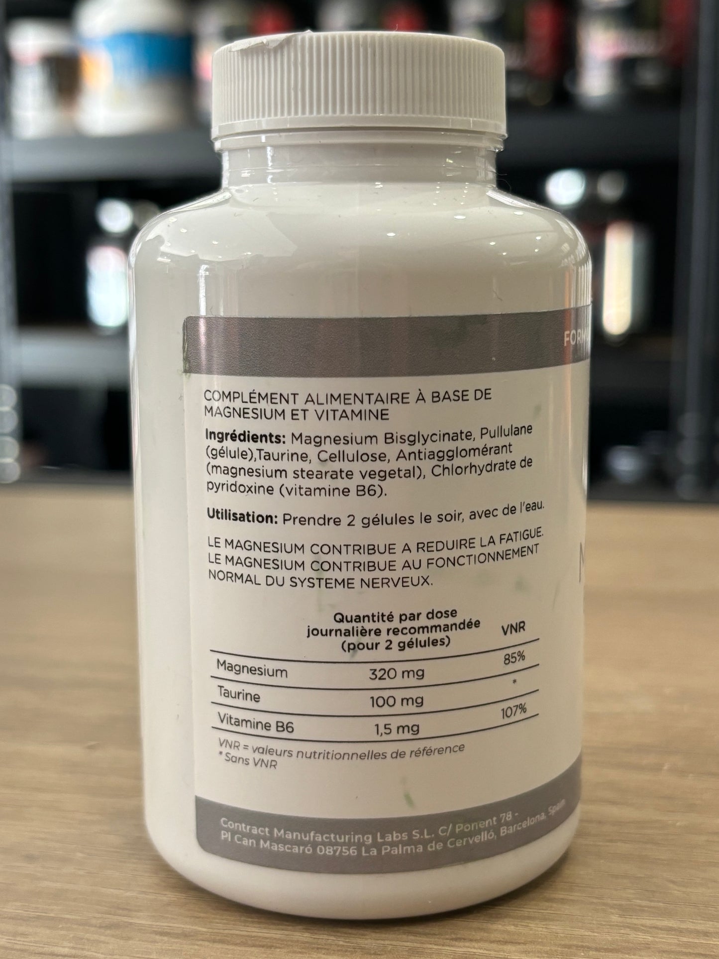 Magnésium bisglycinate 120 caps