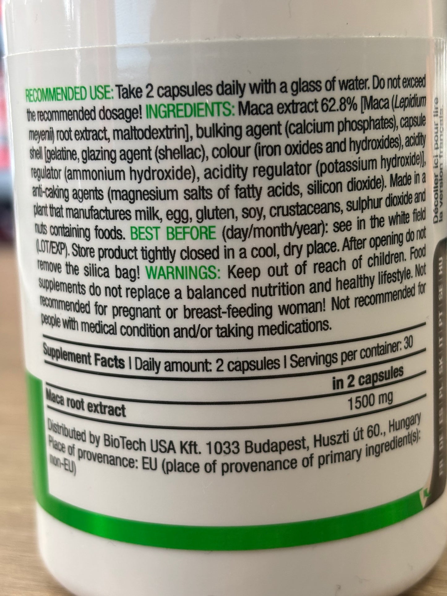 Maca Biotech Usa